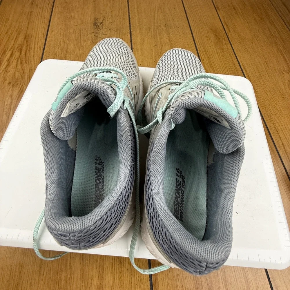 New Balance 420v3 Comfort Ride Running Shoes Grey Mint W420LS3 Womens 9